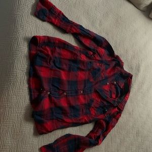 Lucky brand button down t shirt